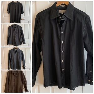 Bundle! Men’s shirts & Alfani suede-like jacket.